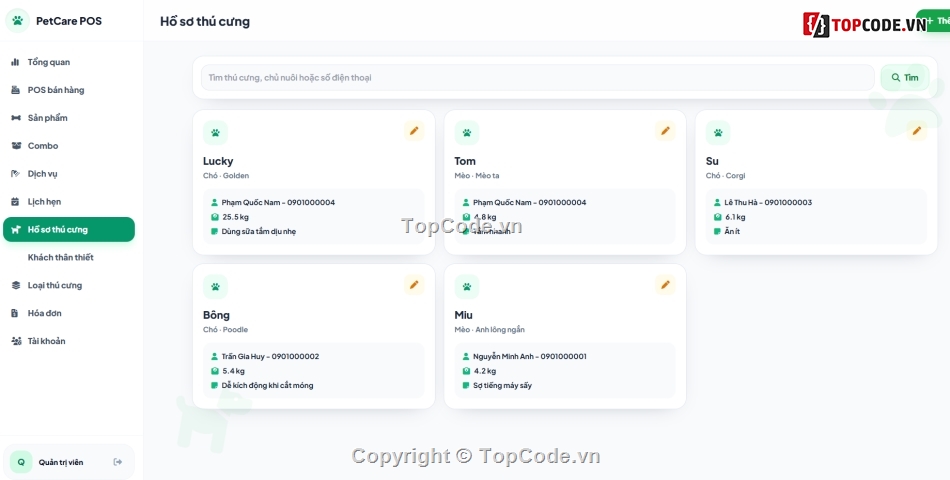 thú cưng,cửa hàng thú cưng,website cửa hàng thú cưng
